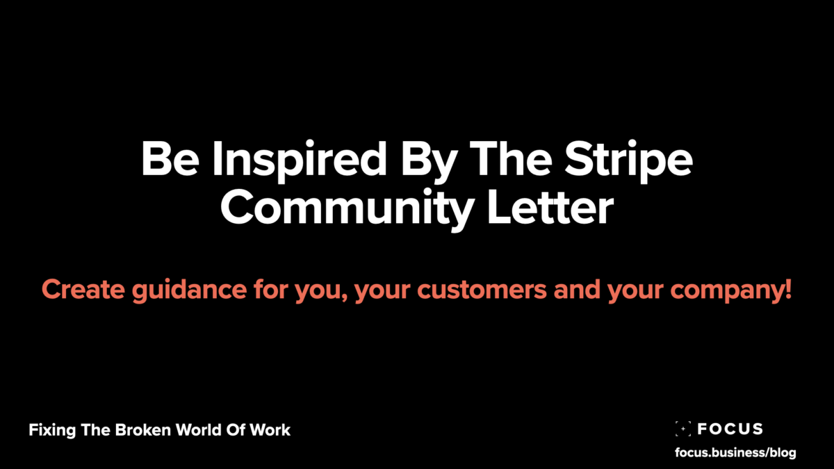 Be Inspired By The Stripe Community letter