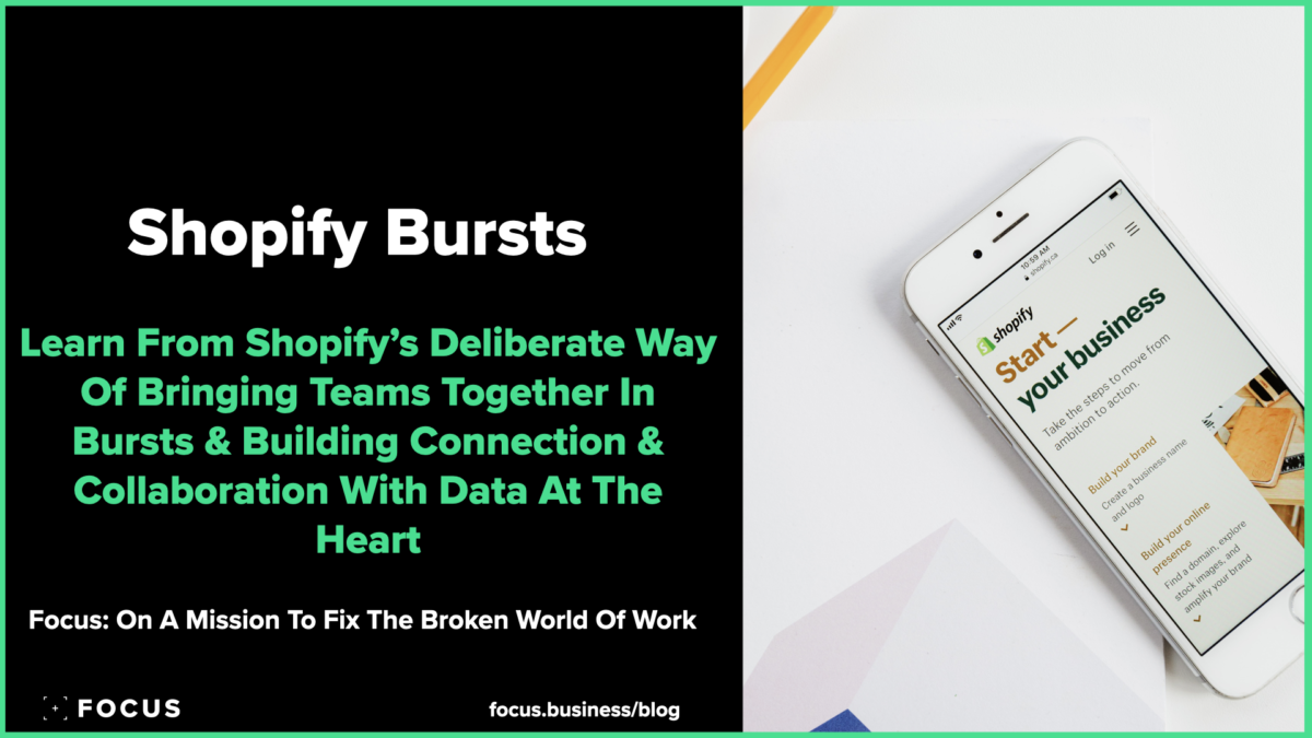 Shopify Bursts - Learn From Remote First Shopify & Their Collaboration & Culture Efforts